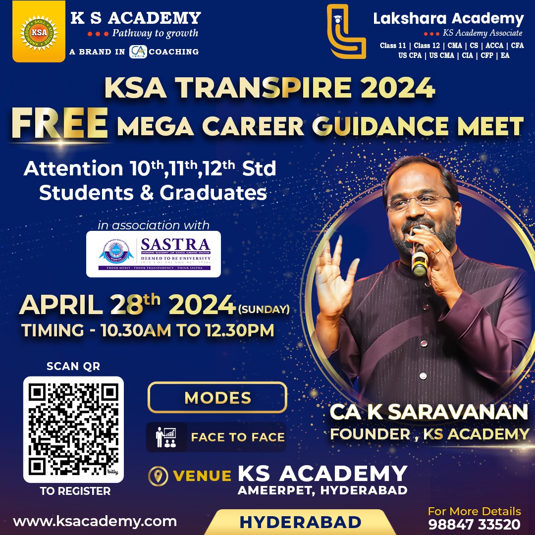 Best 𝐂𝐀 𝐀𝐜𝐚𝐝𝐞𝐦𝐲 & 𝐂𝐀 𝐜𝐨𝐚𝐜𝐡𝐢𝐧𝐠 𝐢𝐧𝐬𝐭𝐢𝐭𝐮𝐭𝐞 𝐢𝐧 𝐇𝐲𝐝𝐞𝐫𝐚𝐛𝐚𝐝 , India